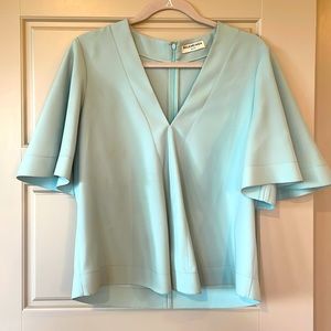 BALENCIAGA beautiful sky blue womens top 42